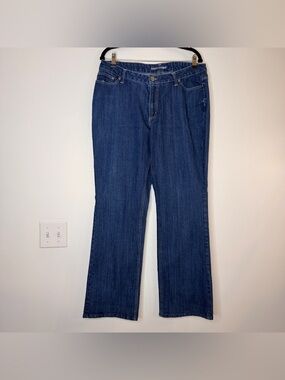 Ashley Stewart | Dark Blue Straight-Leg Jeans 16